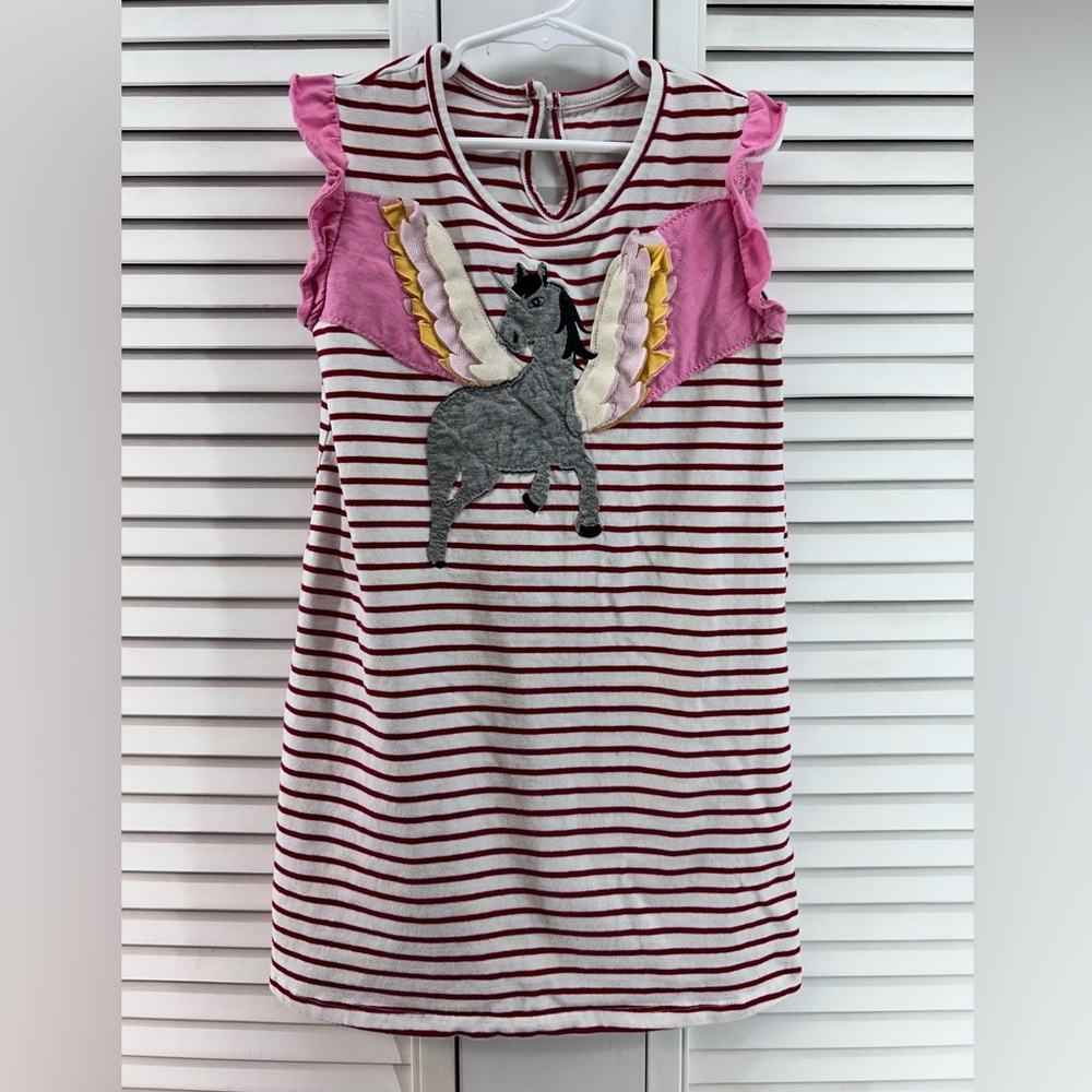 Striped 5t Pegasus Kids dress